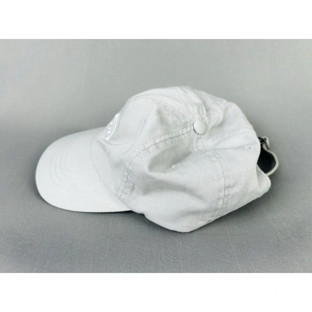 The North Face Bear Adult Light Grey‎ Adjustable Hat Strapback Cap